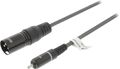SX527 - Cavo audio XLR 3 pin maschio-RCA maschio Sweex 5m - Cavi Audio Video