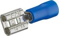 B7975 - Connettore faston femmina 6.3mm blu 1.5-2.5mm confezione da 100 - Capicorda