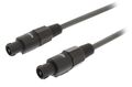 ND2240 - Cavo Altoparlante a 2 Pin Femmina -  2 Pin Femmina 10m Grigio Scuro Sweex - Cavi Audio Video
