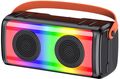 KSC-1002 - Cassa acustica ricaricabile luce LED Bluetooth/SD/USB/AUX 3" 10W KSC-1002 - Casse Acustiche