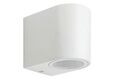 EL341 - Lampada applique da esterno GU10 98x80x67mm IP44 bianco - Illuminazione da Esterno