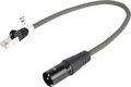 SX600 - Cavo DMX Digitale  XLR 3p (M) - RJ45 30cm Grigio Scuro - Cavi Audio Video