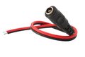 01336 - Connettore DC femmina 2.1x5.5mm con cavo 23cm - Connettori Adattatori