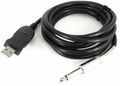 WB1622 - Cavo audio mono jack audio 6.35mm-USB 3m - Cavi Audio Video