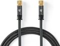 ND1199 - Cavo satellitare e antenna coassiale 5m schermato - TV-SAT