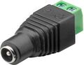 N664 - Adattatore di alimentazione presa DC 5,5 X 2,1 mm con morsetti a vite - Connettori Adattatori