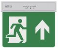 EL2356 - Lampada LED uscita d'emergenza freccia verso l'alto 2W 6500k luce fredda - Illuminazione di Sicurezza