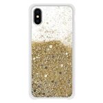 MOB615 - Cover glitterata oro per iPhone XS Max -  Custodie iPhone, SmartPhone