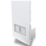 01034 - Cover campanello 2 moduli bianco  linea ZEN - Linea ZEN