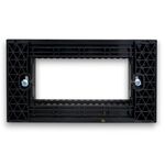 01070 - Supporto nero 4 posti linea Zen - Linea ZEN