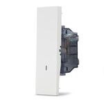 01152 - Pulsante unipolare bianco linea ZEN - Linea ZEN
