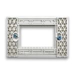 02328 - Supporto bianco 3 posti linea Zen - Linea ZEN
