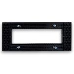 07929 - Supporto nero 6 posti linea Zen - Linea ZEN