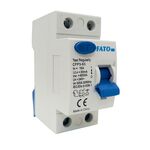 E9080 - Interruttore differenziale puro 2 Poli 16A 30mA FATO - Interruttori differenziali