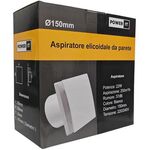 E2088 - Aspiratore elicoidale 22W 250m3/h 37db 150mm - Varie