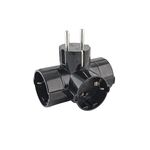 EL1454 - Presa tripla Schuko 16A 3680W max - Connettività