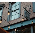 EL1942 - Catena di luci per esterno E27 10 metri - Illuminazione da Esterno