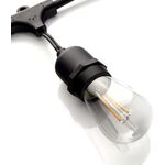 EL1942 - Catena di luci per esterno E27 10 metri - Illuminazione da Esterno