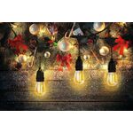 EL1942 - Catena di luci per esterno E27 10 metri - Illuminazione da Esterno