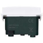 EL1998 - Presa bivalente 10-16A 250V Bianco compatibile Vimar Plana - Compatibile Vimar Plana