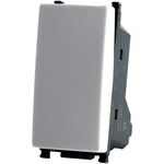 EL2010 - Interruttore 16A 250V bianco compatibile Vimar Plana - Compatibile Vimar Plana