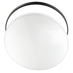 EL2026 - Plafoniera LED per interni 24W 4000K luce naturale Φ330*H55 bianco+nero - Illuminazione da Interno