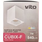 EL3259 - Faretto LED da soffitto 7W 3xCCT 840lm 9*9*10CM bianco - Illuminazione da Interno