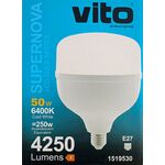 EL046 - Lampada 50W 4250Lm E27 6400K luce fredda - Lampade LED