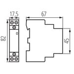 KA1047 - Contattore modulare 230V 8.5-25A 1.4-5kW KMC-25-20 - Contattori