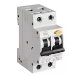 KA1106 - Interruttore magnetotermico differenziale 6kA 2P KRO6 C10 Kanlux - Interruttori differenziali