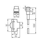 KA1144 - Sensore crepuscolare per guida din AZ 10A TH 35 Kanlux - Automatizzazione e controllo