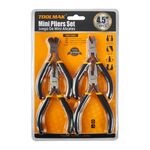 TL9800 - Set 4 mini pinze 11cm– 4 pezzi - Attrezzi e utensili
