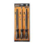TL9830 - Set di lime in acciaio 3 pezzi 20cm - Attrezzi e utensili