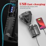 WB1843 - Torcia LED ricaricabile 50W con treppiedi e funzione powerbank - Torce