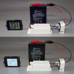 WB243 - Misuratore di tensione/corrente/temperatura wireless con display LCD VAC8010F 500V 100A - Dispositivi di misurazione