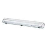 EL050 - Plafoniera per tubo LED 2x60cm IP65 - Illuminazione da Esterno