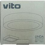 01265 - Pannello LED da parete 9W luce calda 3000k 810lm - Pannelli LED