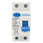 E9025 - Interruttore differenziale puro 2 Poli 20A 30mA FATO - Interruttori differenziali