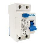 E6105 - Interruttore differenziale puro 2 Poli 10A 30mA FATO - Interruttori differenziali