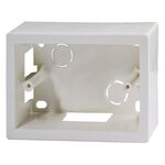 EL1466 - Scatola da parete colore bianco 3 posti - Scatole e quadri