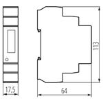 KA2166 - Contatore energia 1P In 45A KDEM Kanlux - Contatori