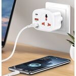 F4090 - Adattatore da viaggio con prese USB 3.4A JB074 - Connettività