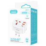 F4090 - Adattatore da viaggio con prese USB 3.4A JB074 - Connettività