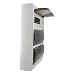E9360 - Centralino da parete 45 moduli con porta trasparente - Scatole e quadri