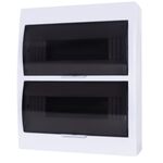 E9220 - Centralino da parete 24 moduli con porta trasparente - Scatole e quadri