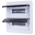 E9220 - Centralino da parete 24 moduli con porta trasparente - Scatole e quadri