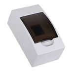 E9230 - Centralino da parete 4 moduli con porta trasparente - Scatole e quadri