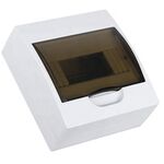 E9325 - Centralino da parete 8 moduli con porta trasparente - Scatole e quadri