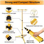 E9333 - Supporto treppiede regolabile per faro da lavoro 160 cm - Illuminazione