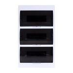 E9340 - Centralino da parete 36 moduli con porta trasparente - Scatole e quadri